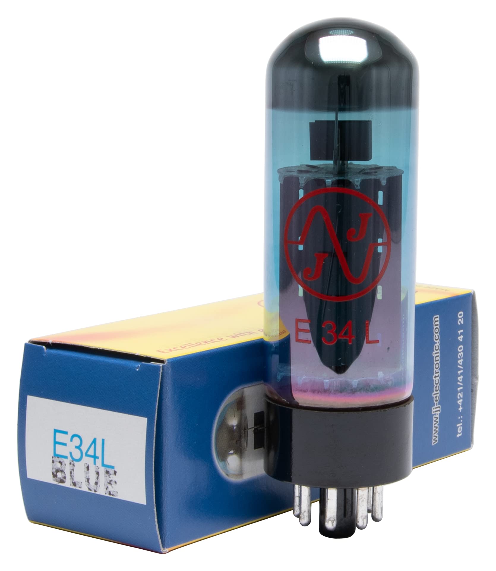 JJ E34L BLUE 中古真空管 4本セット Amazon | JJ E34L Blue /MH マッチド6本組 ストレート/T 傍熱5極管