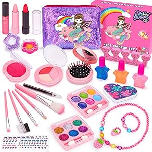 Chennyfun 25-teiliges Kinder Make-up Set