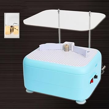 Glass Grinder, Suitable for Stained Glass DIY, Mosaics, Ceramics and Crafts, with 1 Diamond Grinder Bits3/4in, 2 Sponges & Baffle Standard