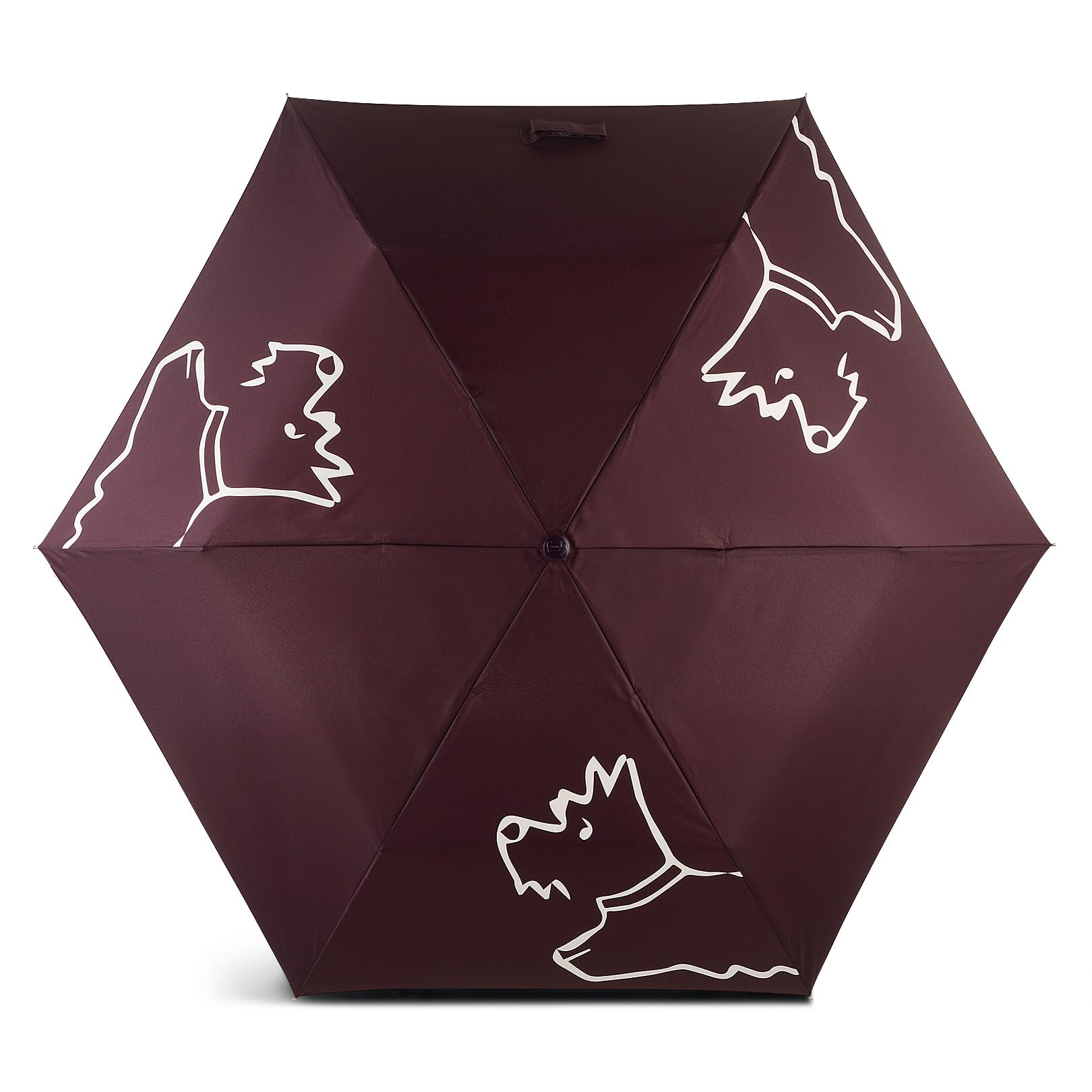 RADLEY London Womens Icon Responsible Foldaway Telescopic Umbrella in Imperial Purple