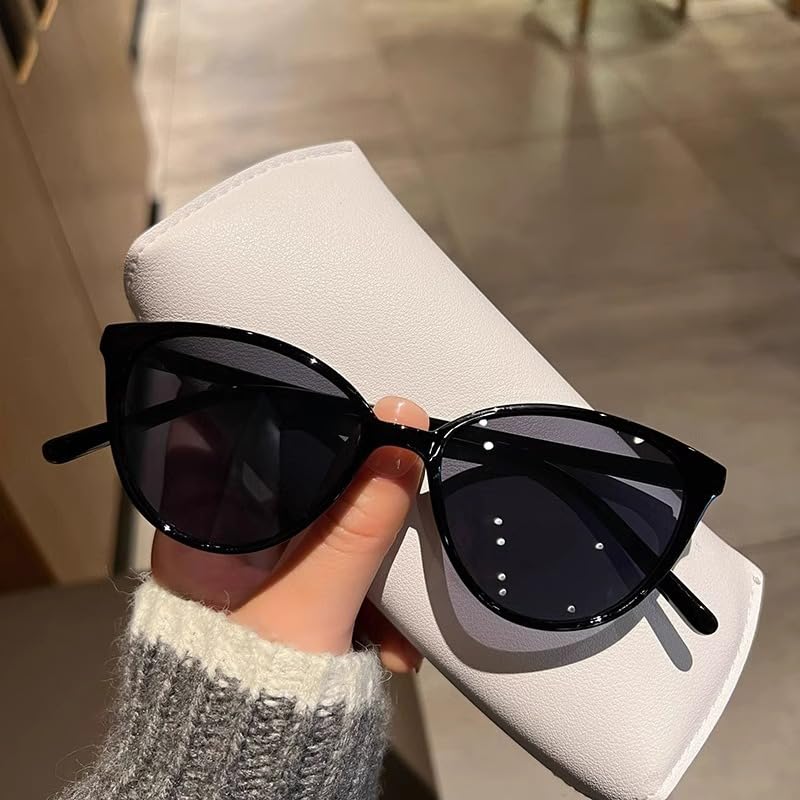 Fashion Cat Eye Sunglasses Woman Mirror Triangle Sun Glasses Female Lens Shades for Ladies Eyewear4