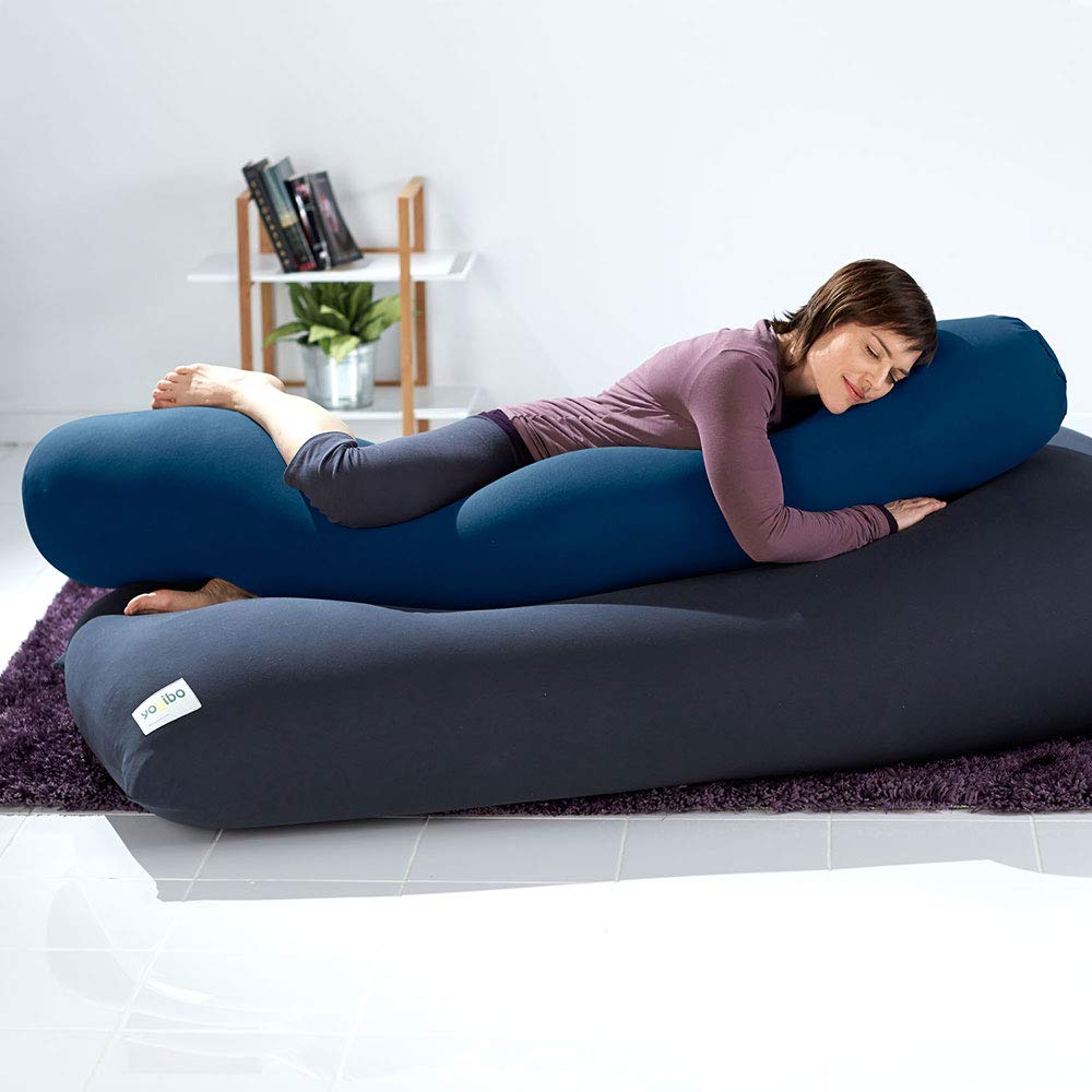 Amazon｜Yogibo Roll Max ヨギボー ロールマックス ネイビーブルー 