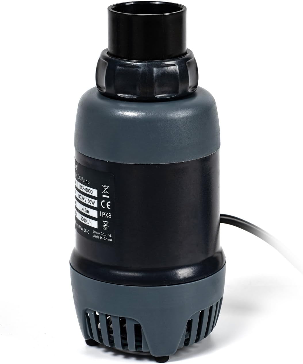 JECOD DXP-5000 Bluetooth Submersible Vario DC Pump, 1320GPH