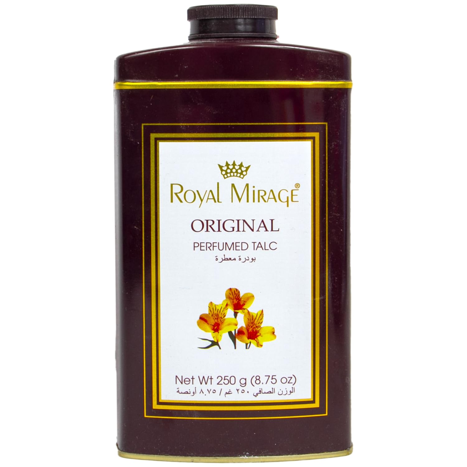 Royal MirageOriginal Perfumed Talc For Unisex, 250 gm