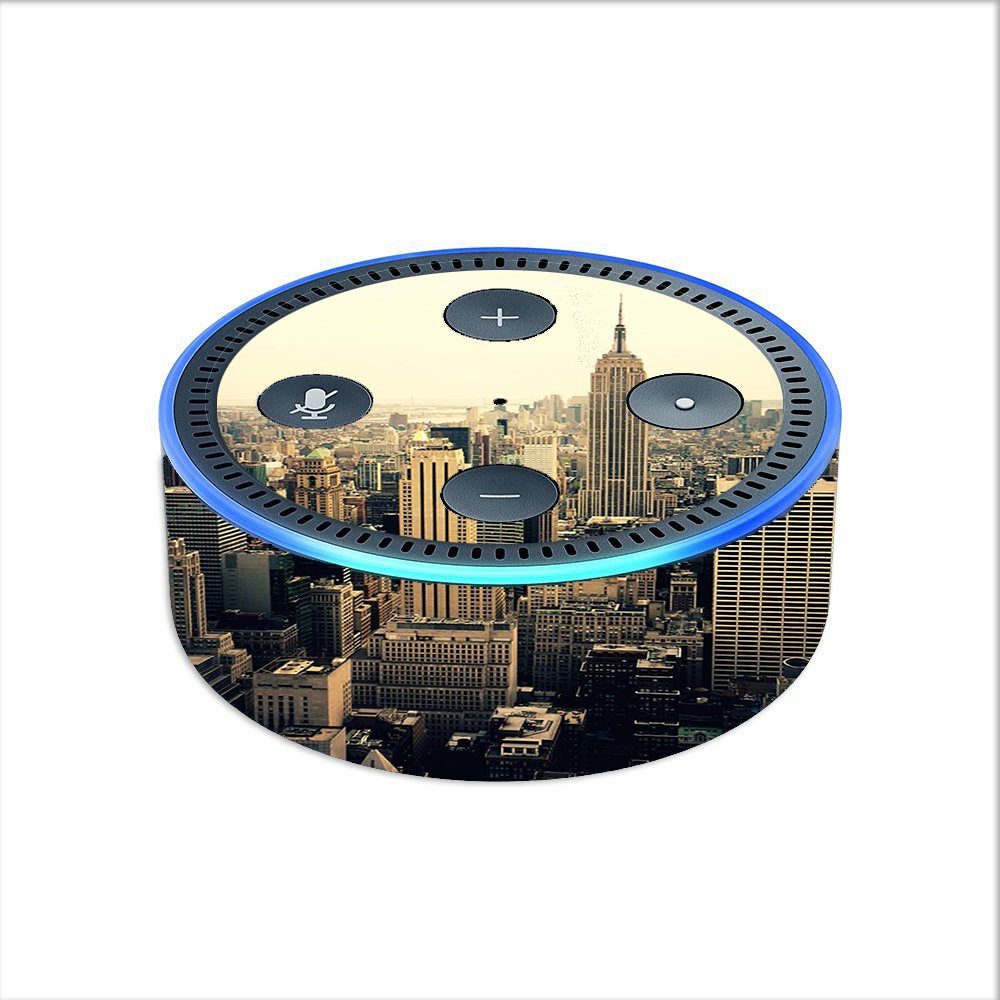 Skin Decal Vinyl Wrap for Amazon Echo Dot 2 (2nd Generation) / New York City2