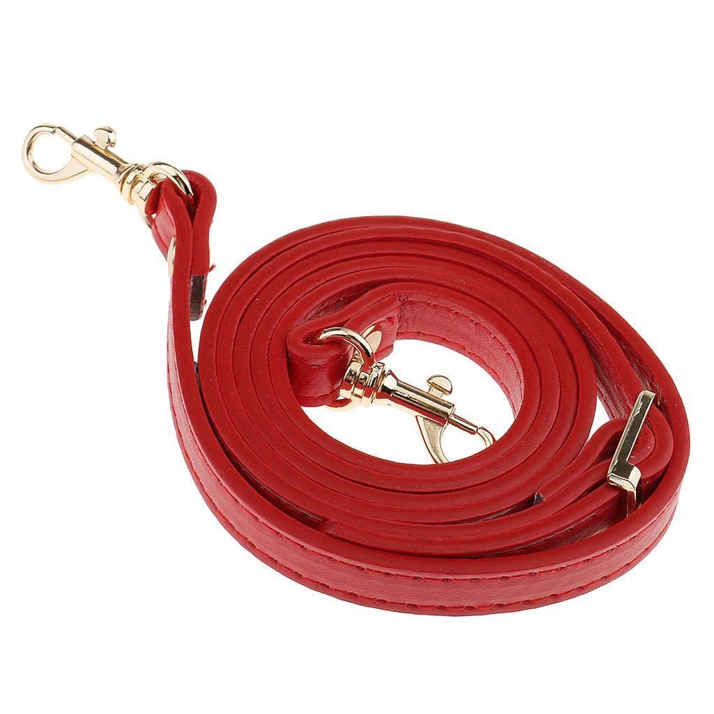 NIVAA 120cm Adjustable DIY Women Handbag Shoulder Hanging Bag Replacement Accessories Handbag Handles Strap Red-image-36