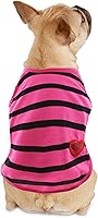 Vista 6 de Suéteres para Perros Camisetas a Rayas para Perros Sudadera Ropa para Mascotas Suéter para Perros Pequeños, Mediano, Rosa