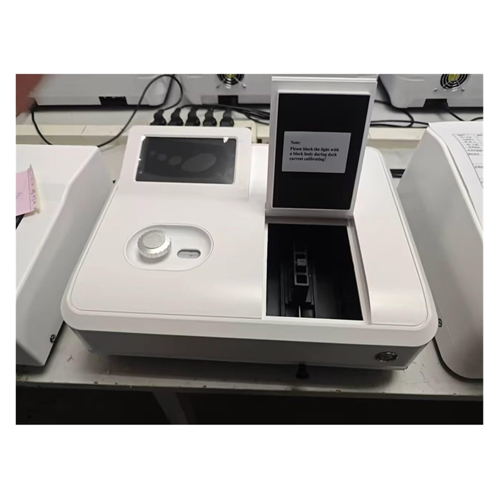 Espectrofotómetro, Espectrofotómetro UV-Vis De Sobremesa 340-1020nm Analizador Laboratorio Manual Ancho Banda 4nm