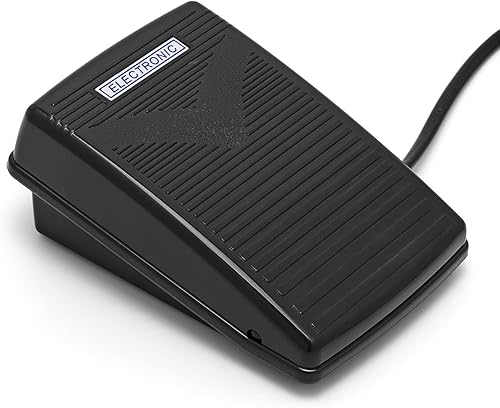 Bastex compatible con pedal de control de pie para máquina de coser Singer con ajuste de cable 3 puntas tipo redondo 979314-031 362095-001 enchufe