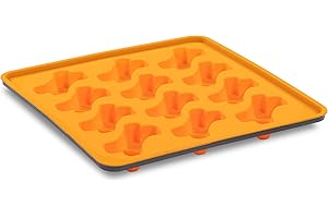 Messy Mutts Framed Silicone Dog Bone Treat and Topper Making Molds