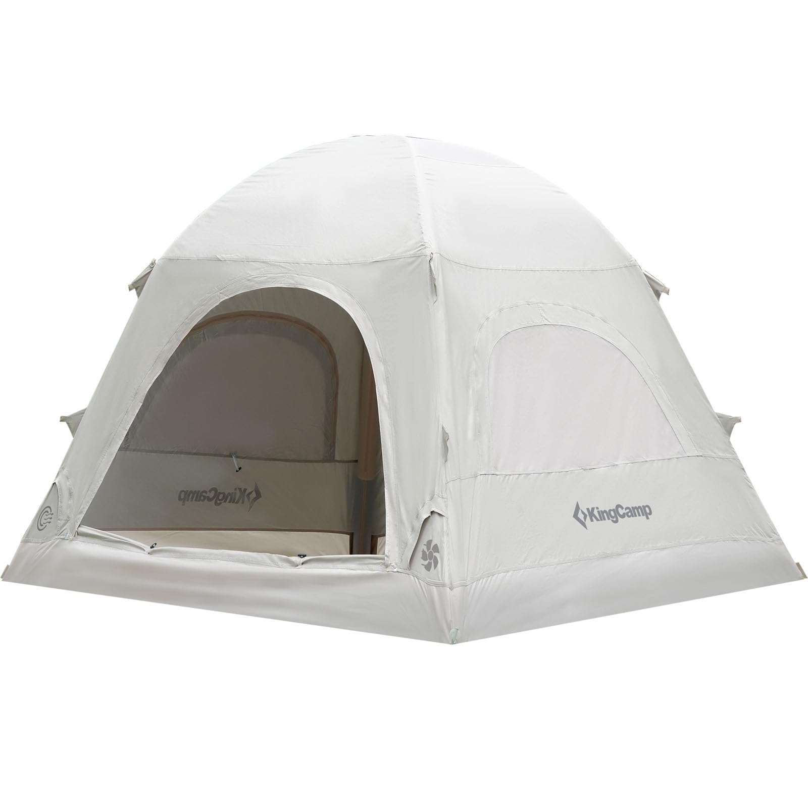 Amazon.co.jp: KingCamp 充気式テント エアーテント 40s設営