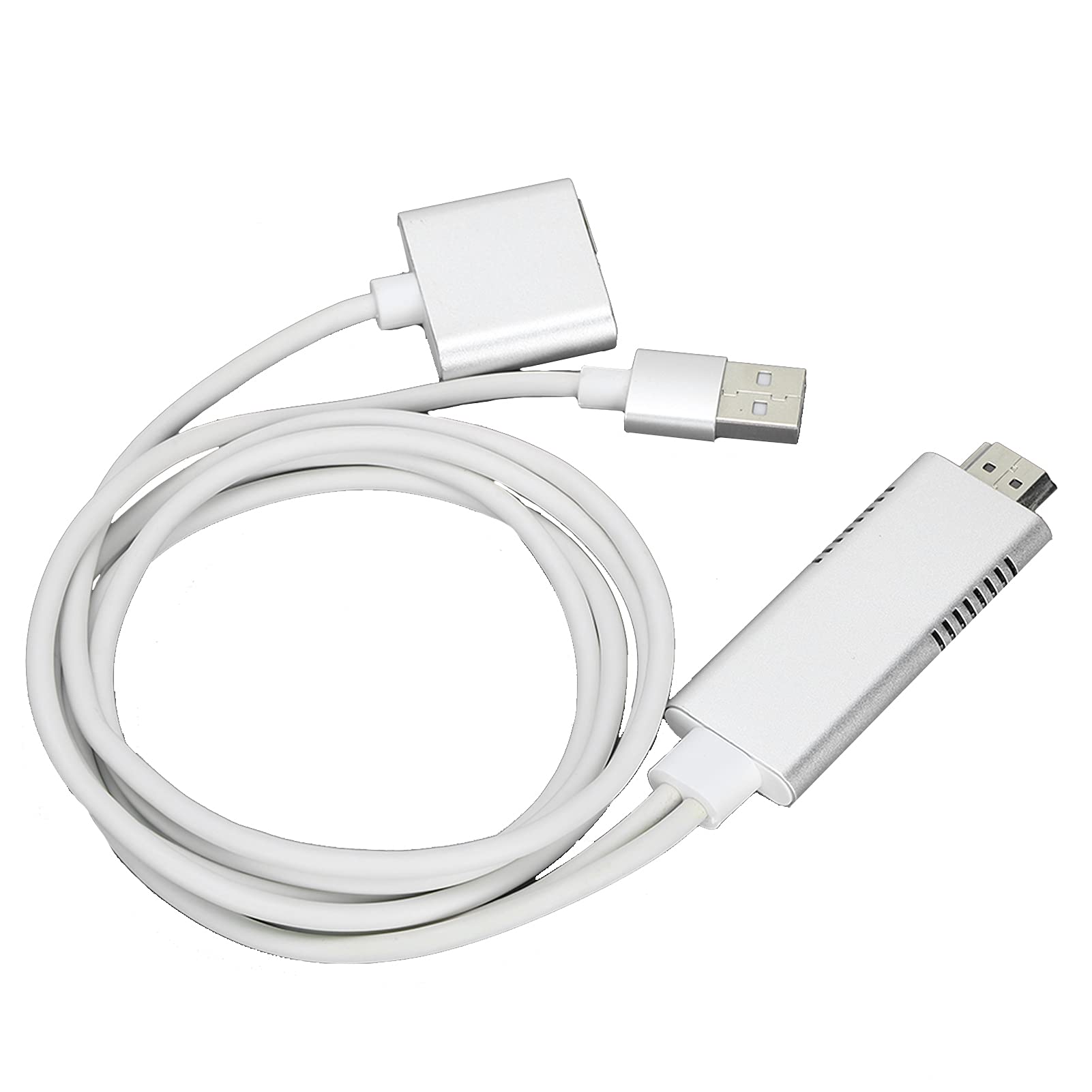 SIXRUN Cable Adaptador de USB a Interfaz Multimedia de Alta Definición,