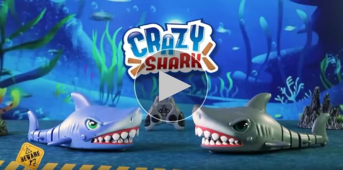 Amazon.com: Hyper Drive - Mega Chomp Remote Control Land Shark Toy