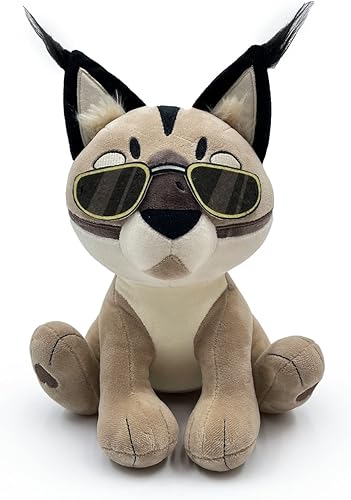 Miniatura 4 de Big Floppa Plush de 9 pulgadas muy suave 100 algodón PP levanta tu floppa basado en especies de gatos Caracal y Big Floppa Meme