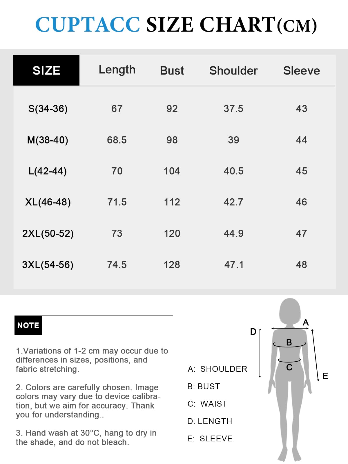 Cuptacc Tee Shirt Femme Manche 3/4 Henley Boutonné Col en V Chemisier Femme Chic et Élégant Top Habillée Haut Ete Léger Tunique