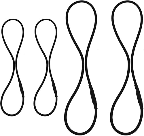 Maxmoral 4 unids bandas elásticas reemplazo micrófono choque montaje anillo de goma 2 tamaños negro soporte soporte abrazadera clip para micrófono