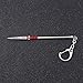 guodong Mononoke Hime Portachiavi per Armi Lance Souvenir Miyazaki Princess Mononoke Fan Gift Jewelry