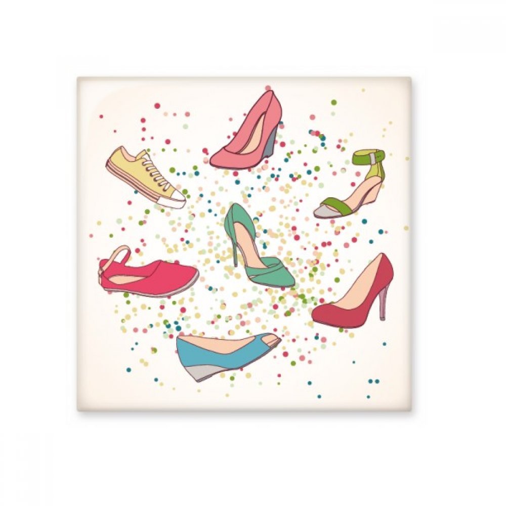 Carreau céramique cartoon talons hauts pour déco murale
