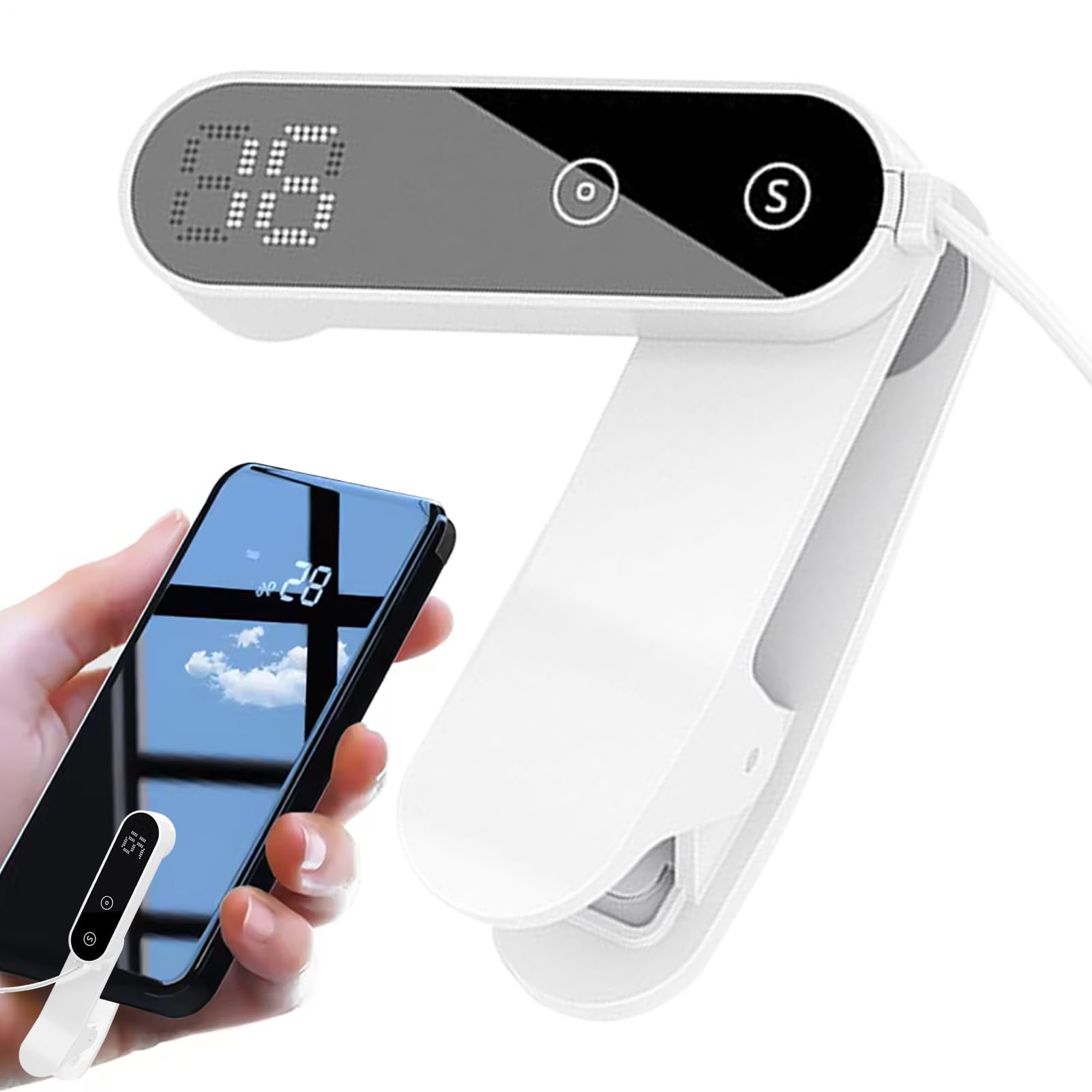Toccatore Schermo | Display LED con velocità Regolabile Click Intelligente,Dispositivo Automatico Tocco Continuo - per Giochi in Diretta, Social Media e Trasmissioni