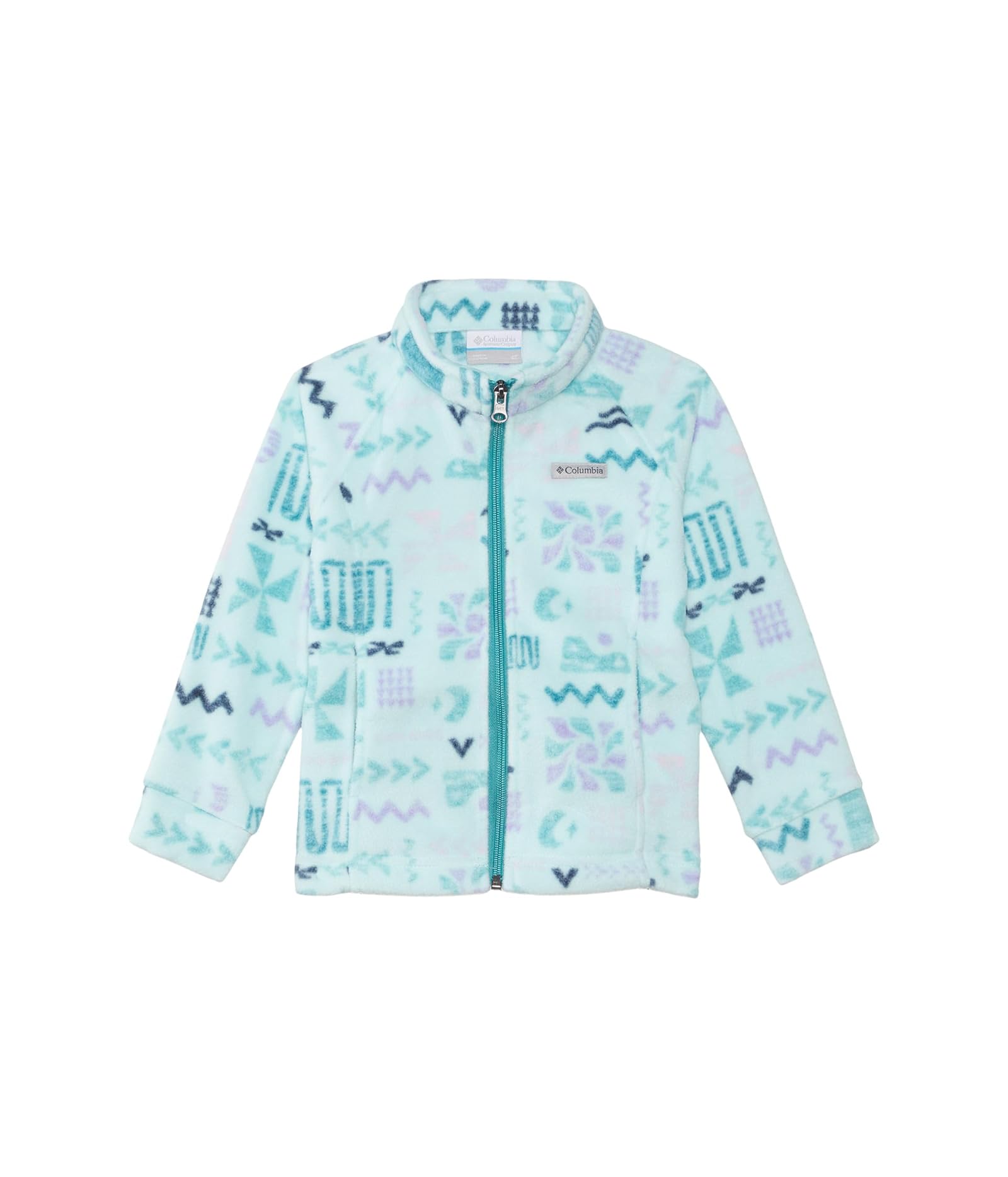 Girl's Clothing Columbia Kids Benton Springs™ II Printed Fleece (Toddler) - Picture 10 of 11
