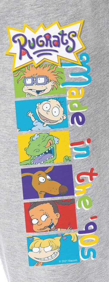 Nickelodeon Men's Rugrats Cartoon Characters Made In The '90s Loungewear Sleep Bottoms Pajama Pants3