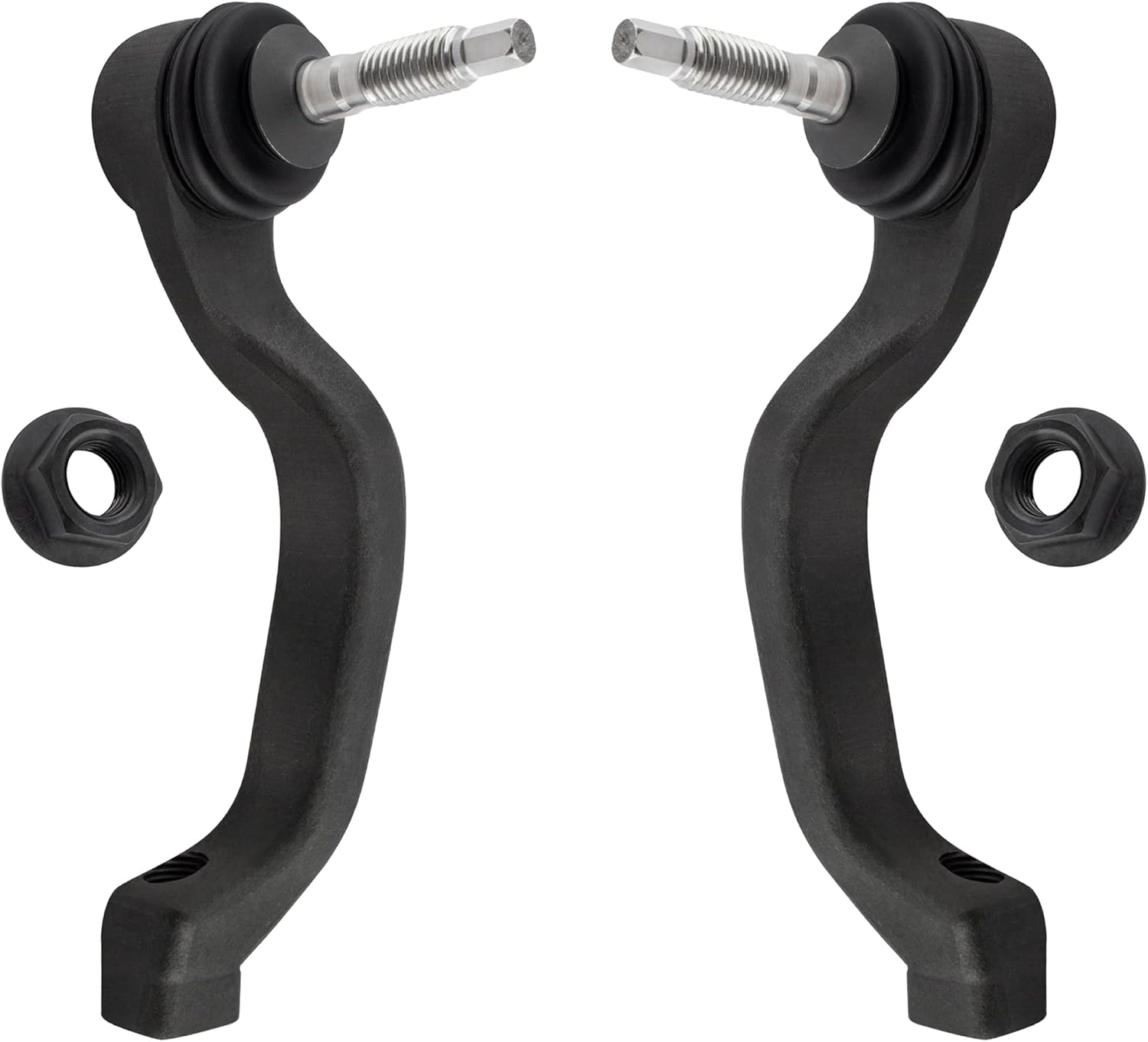 BOXI (Set of 4) Front Inner & Outer Tie Rod Ends Replacement for Ford Thunderbird 2002-2005 Convertible | for Lincoln LS 2000-2006 | Replaces EV452 EV453 ES800415 ES800414