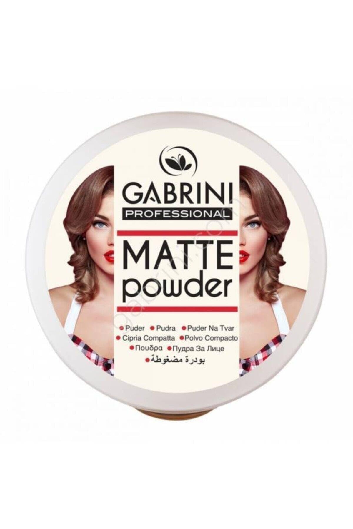 Gabrini Profesyonel Mat Pudra 04