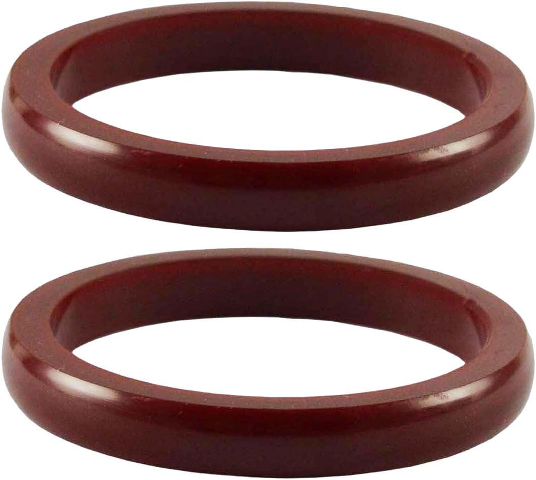 Vidhya KanganLatest Traditional Maroon Plain Acrylic Bangle-(banx2310) For Women And Girls