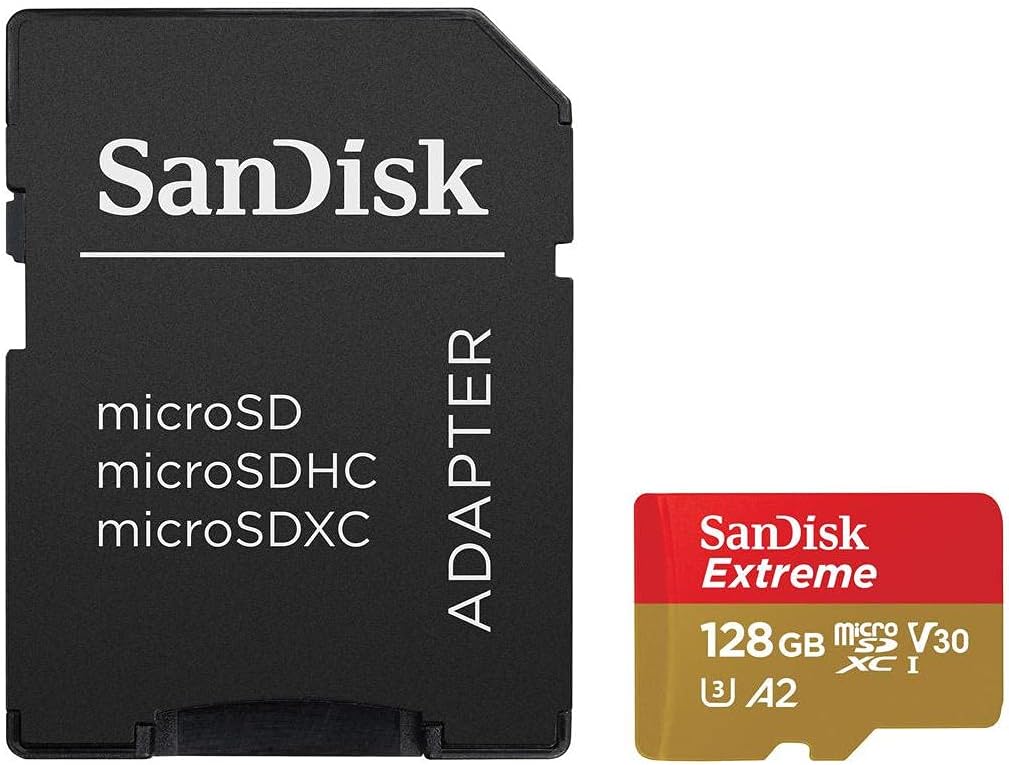 Get Discount Offer SanDisk Extreme 128 GB microSDXC, SDSQXA1-128G-AN6MA