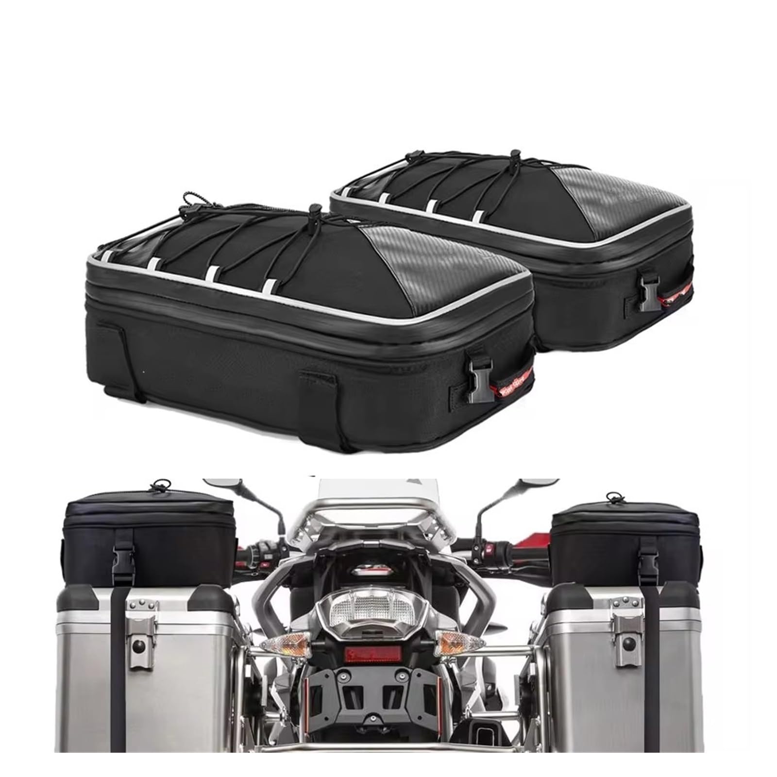 Moto Borsa Posteriore Per BMW R 1200GS LC R1250GS Per Adventure Per ADV F750GS F850GS Bauletto Borse laterali Valigie Borse per bagagli(2 general side bag)