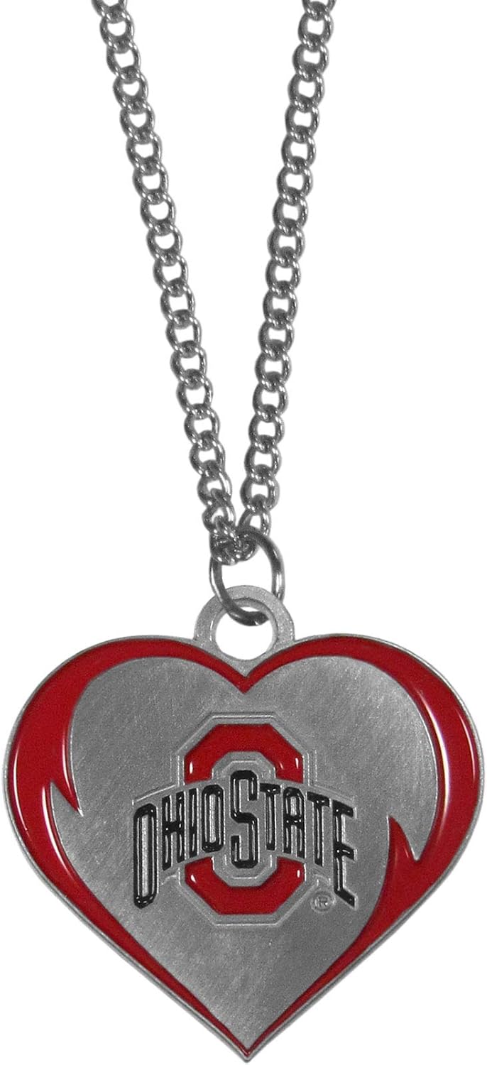 Siskiyou Sports NCAA unisex-adult Heart Necklace
