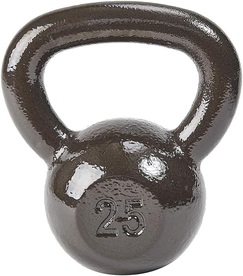 Everyday Essentials All-Purpose Solid Cast Iron Kettlebell
