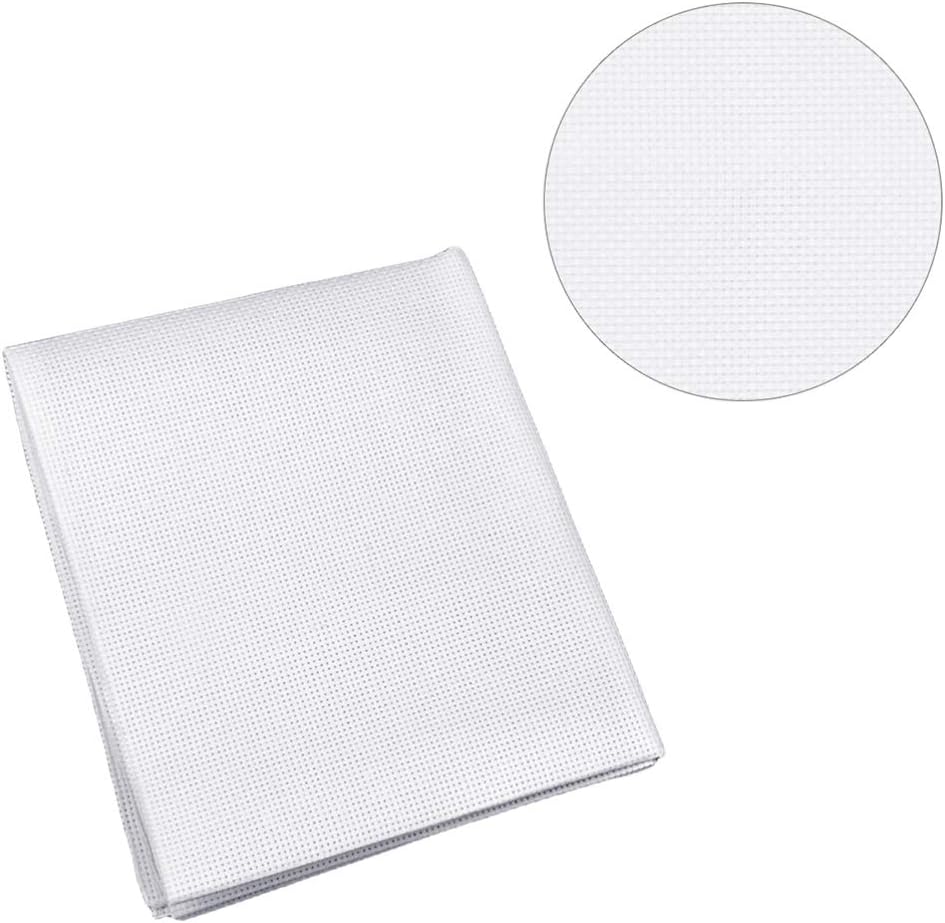 Beavorty 2pcs Cotton Cross Stitch Cloth Embroidered for Needlework for Crafts Pillows Curtains and More Durable and Easy to Use