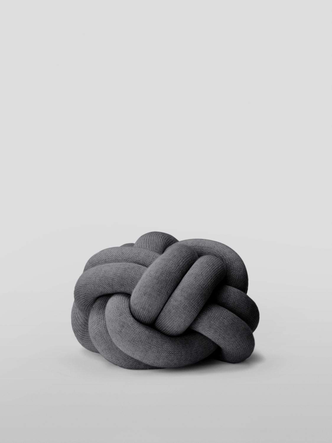 Design House Stockholm Knot Kissen, grau waschbar bei 30°C LxBxH 30x30x15cm