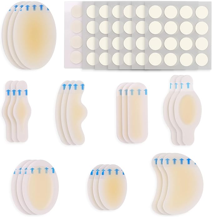 LotFancy Hydrocolloid Bandages, 24 Blister Pads and 172