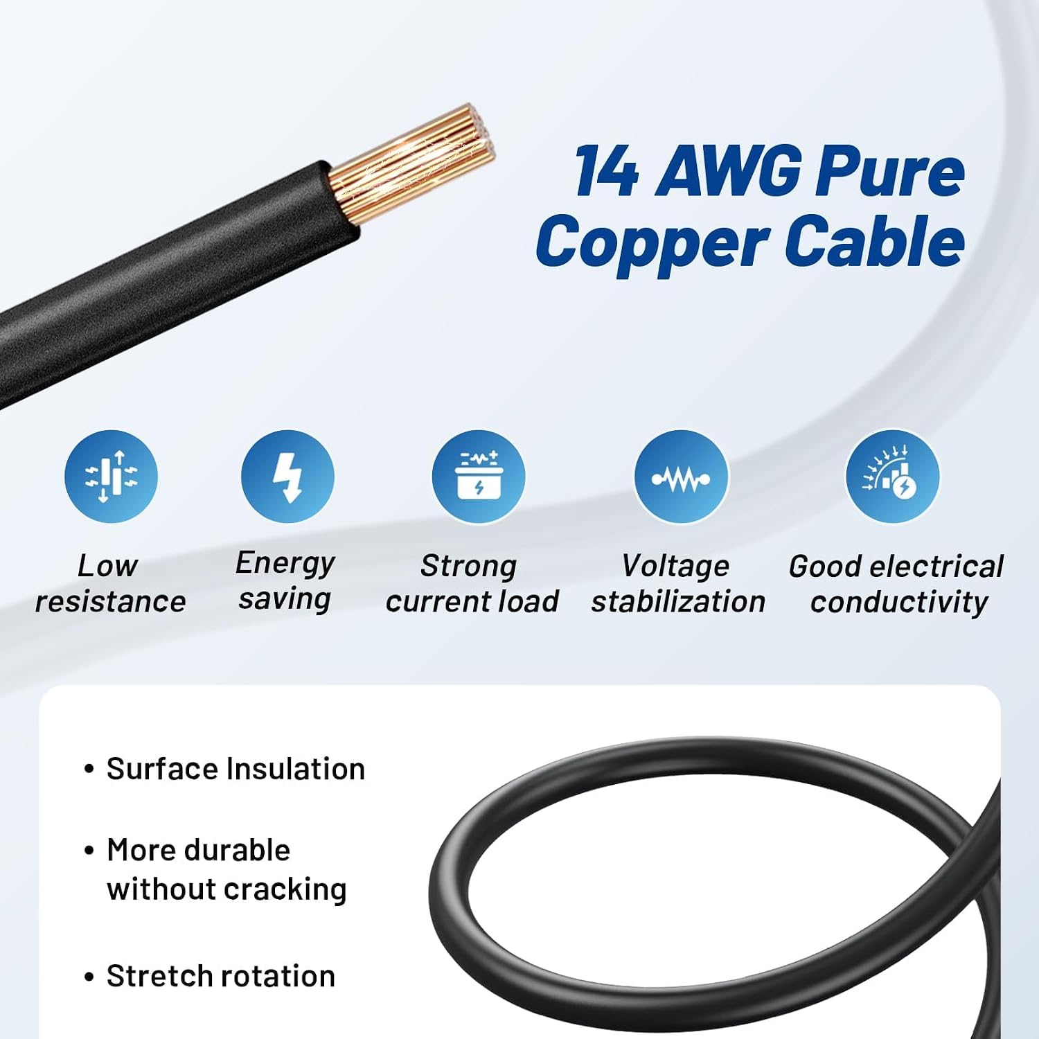 Anina 12V XT60 Car Cable for Bluetti EB55 Power Adapter Compatible with Anker 757/767 Ecoflow Delta/River Series