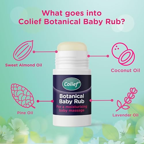 Miniatura 7 de Colief Rub botánico para bebés  Masaje calmante para el pecho para bebés  1.05 oz (30 g)