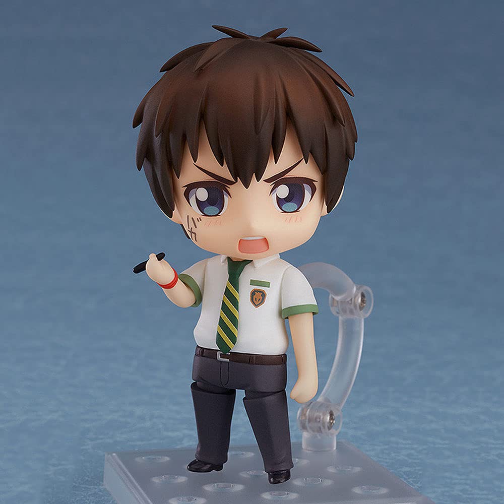 JJRPPFFMovable Nendoroid Tachibana Taki Doll, From Your Name, 3.9 Inches, With Base And Accessories, Changeable Expressions, As A Birthday Gift, High PVC Material