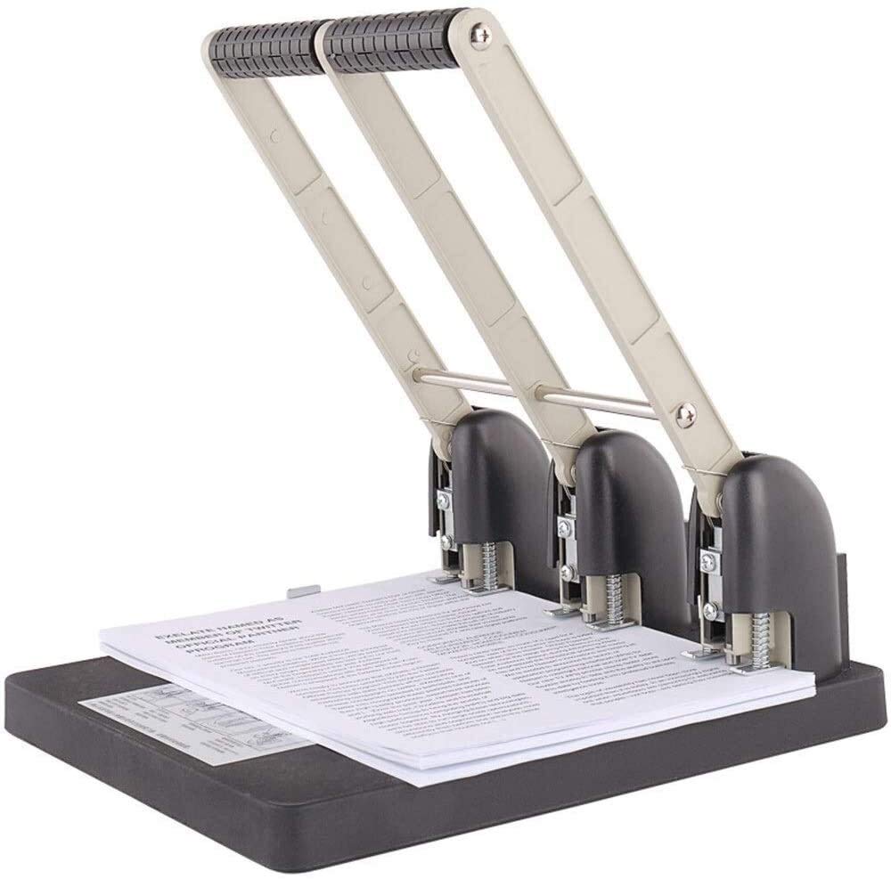 Paper Trimmer Paper Cutter Guillotine Binding Machines 150-page Cutter Head Can Be Changed to A Drilling Diameter of 7mm Binder Punch (Color : Black Size : 310x330x357mm) (Black 310x330x357mm)