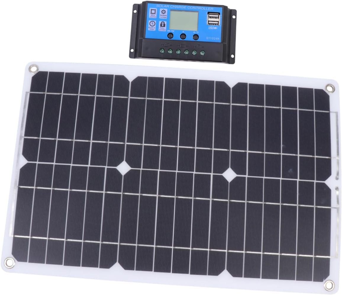 KESYOO 18w Single Crystal Silicon Solar Panel Solar Cell Board Controller Emergency Car Battery Charger Portable Outdoor