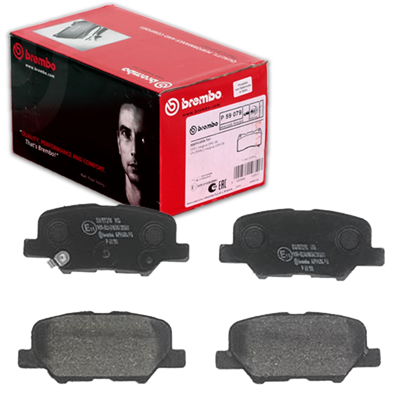 Fits BREMBO P 61 111 HAM PADS. REAR REAR Akebono CITRO╦N/MAZDA/MAZDA  ⭐UK Stock⭐