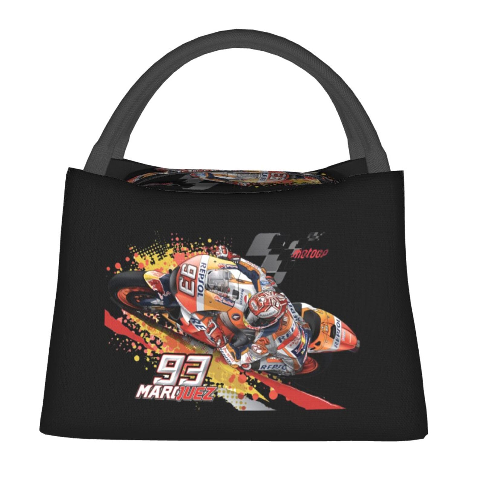 Amazon｜ランチバッグ マルク・マルケス Motogp 93 弁当袋 ピクニック