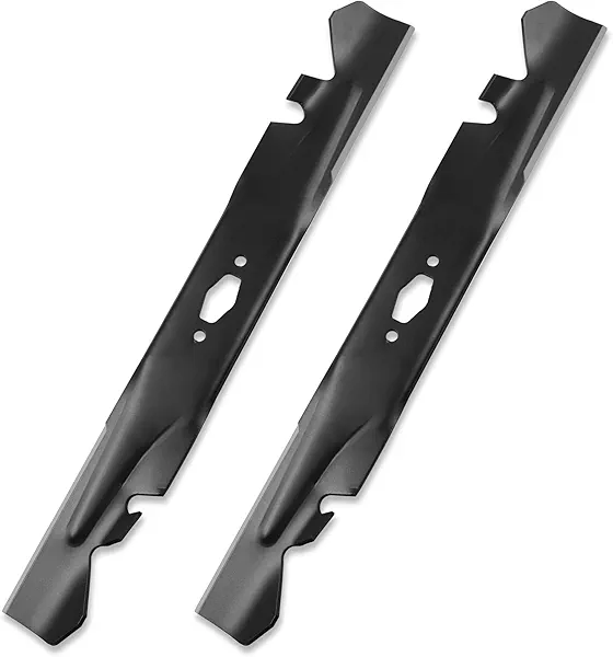 HQPASFY 742P05177A-X Lawn Mower Blades Compatible with Cub Ca det 42" Deck XT1-LT42 XT2-LT42 Tractors Ultima ZT1 ZT2 Zero Turn Mower, 490-110-C202 Mulching Blades Replaces CMXGZAM110202, 490-110-Y202