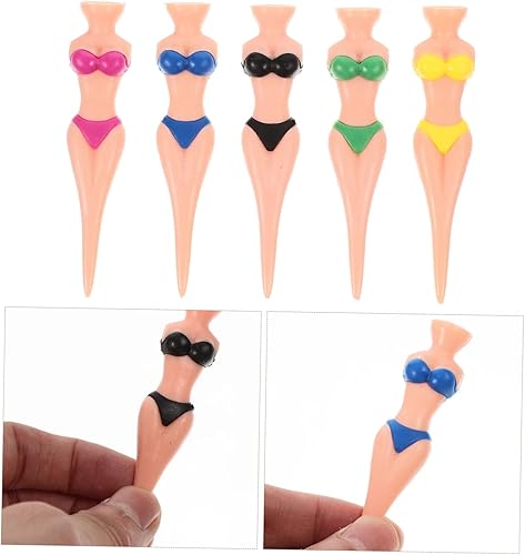 Miniatura 8 de BESPORTBLE 40 piezas de uñas de golf de belleza para mujer, camisetas de golf para niñas, camisetas de golf, camisetas de práctica de golf, piezas