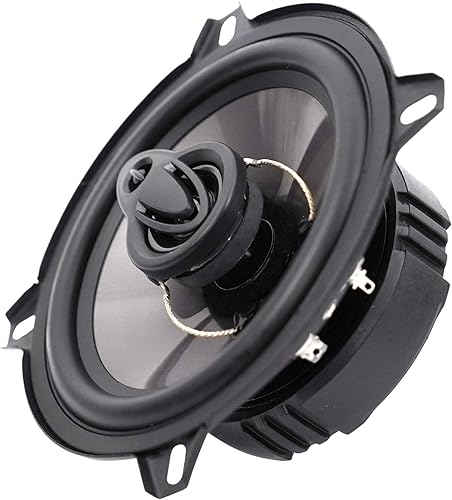 Miniatura 4 de Rockville RV5.3A - Altavoces de coche de 3 vías de 5.25 pulgadas, 600 W, 4 ohmios, woofer de polipropileno, envolvente de goma de butilo, con