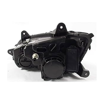 Amazon.com: Fortpro Black Projector Headlight w/LED Bar