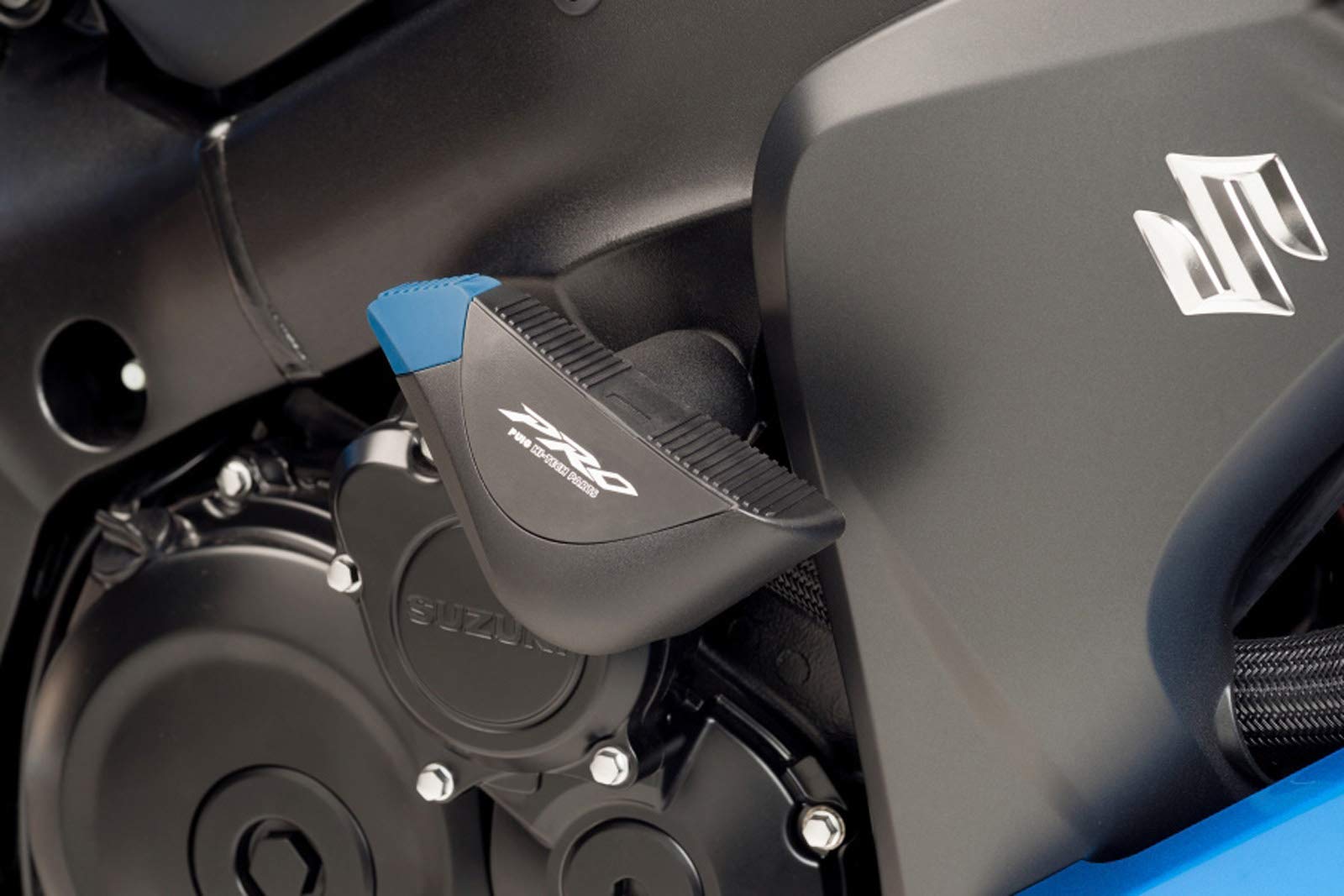 Puig 7705N Frame Sliders Pro Model for GSX-S1000F 15'-17'