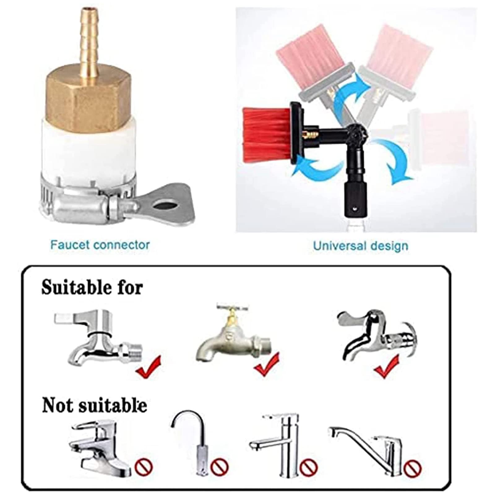 Pulizia Pannelli fotovoltaici Kit Pulizia Pannelli fotovoltaici Spazzola Pannelli fotovoltaici,lavavetri telescopico pulisci vetri,Pulizia di Pannelli fotovoltaici e solari, Asta per Pulizia