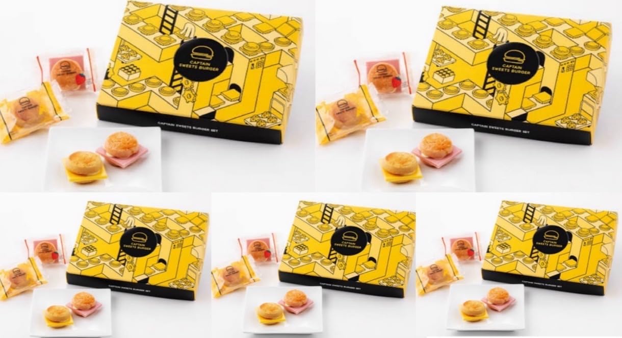 東京駅限定 キャプテン スイーツ バーガー 2種 (チーズチョコ