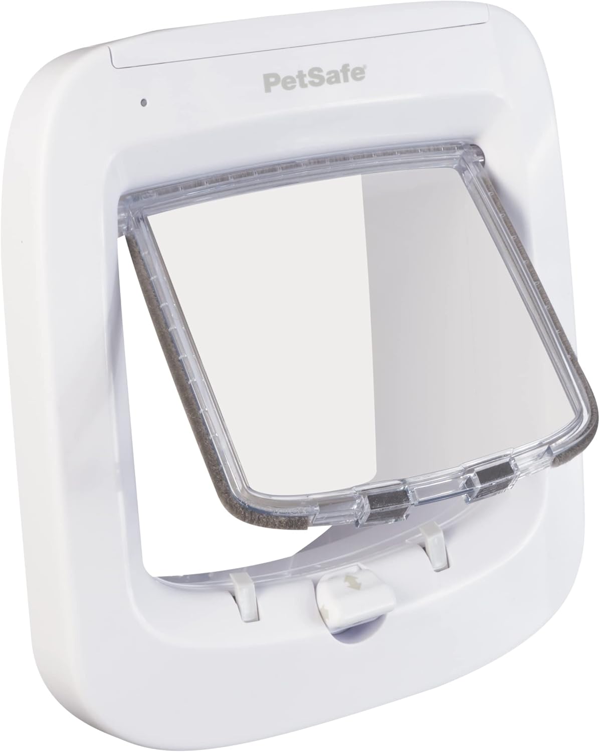 PetSafe Puerta para gatos con microchip, funciona con batería, cierre de 4 vías y fácil instalación, versión 2017